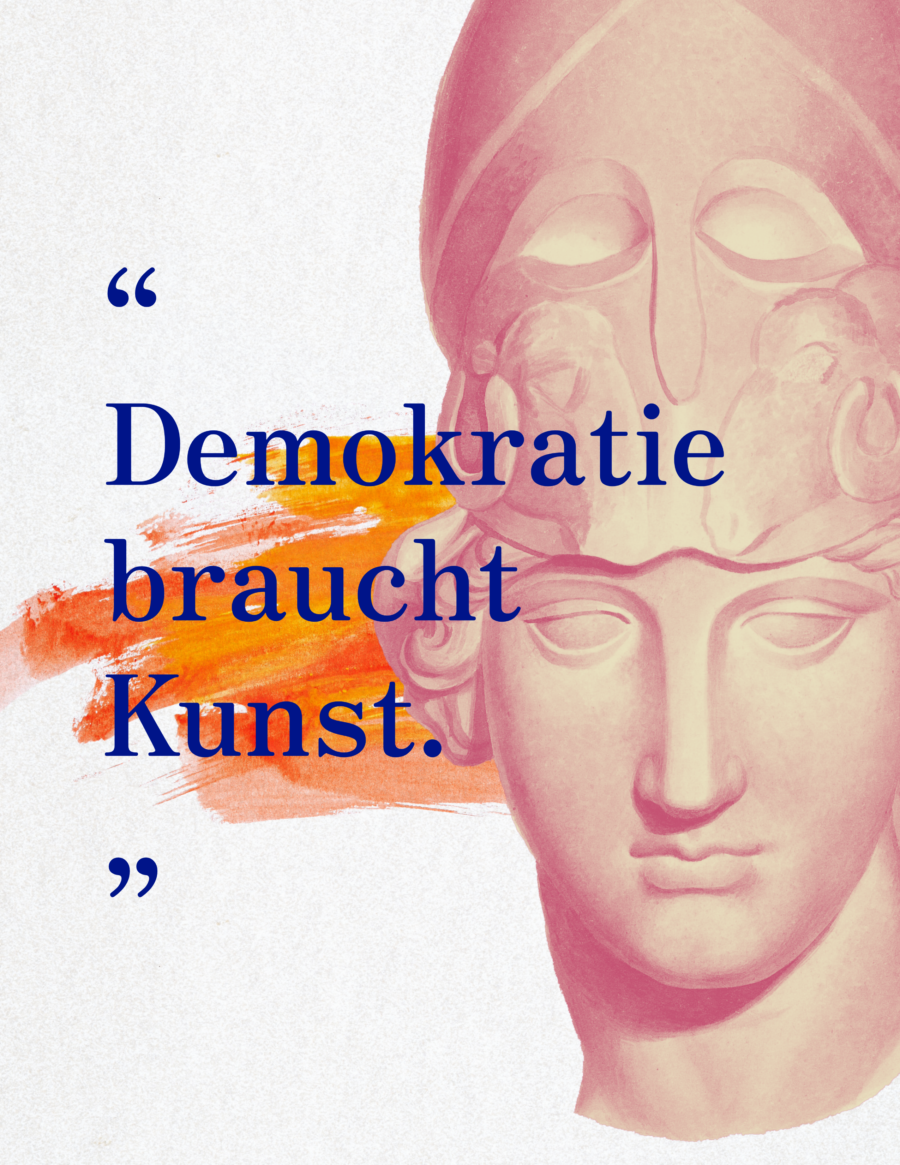 Day by day: „Demokratie braucht Kunst“
